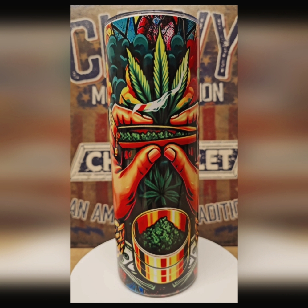 Colorful Art Tumblers by CadLac D De'Zinez Custom Apparel L.L.C